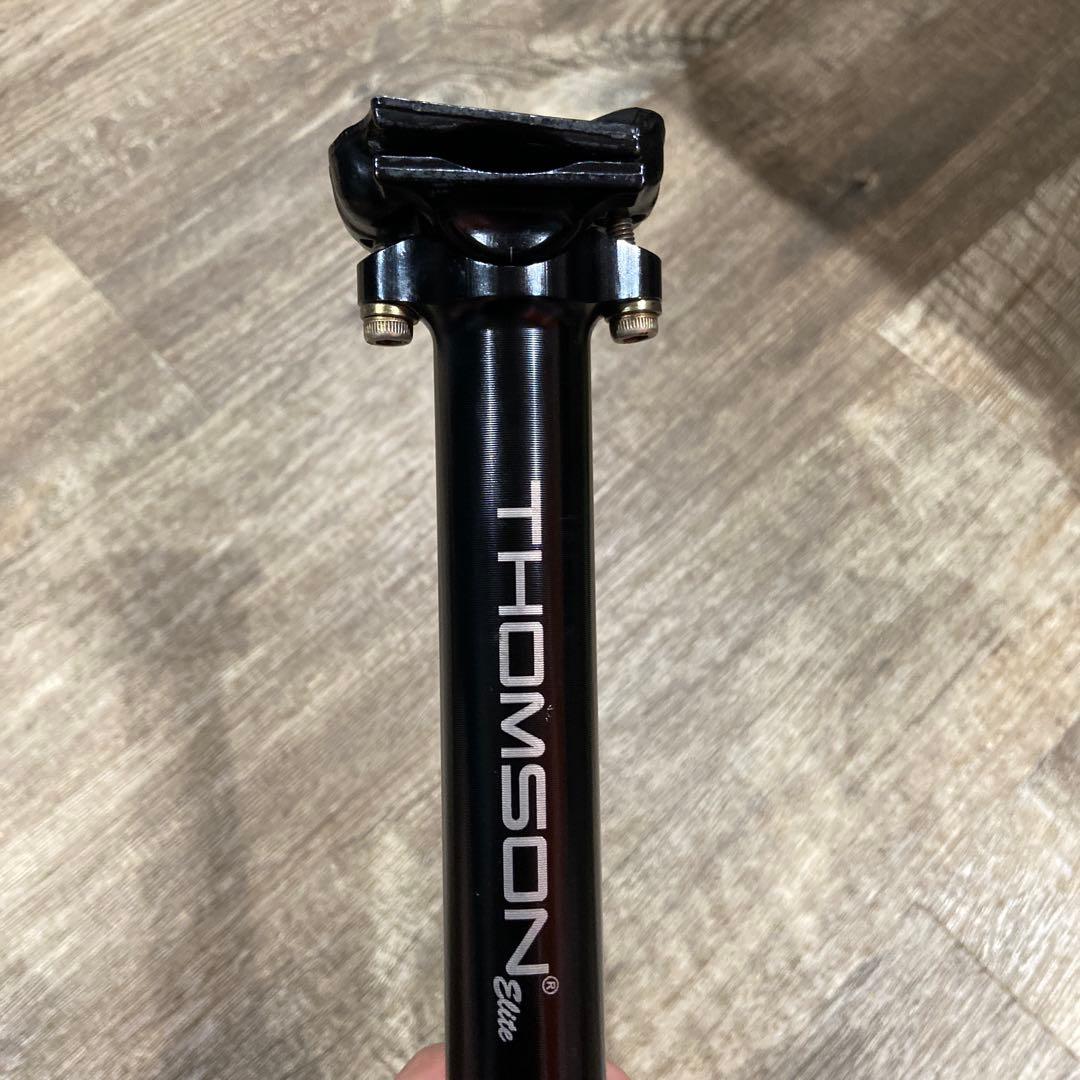トムソン THOMSON エリート Elite シートポスト 黒 Φ27.0