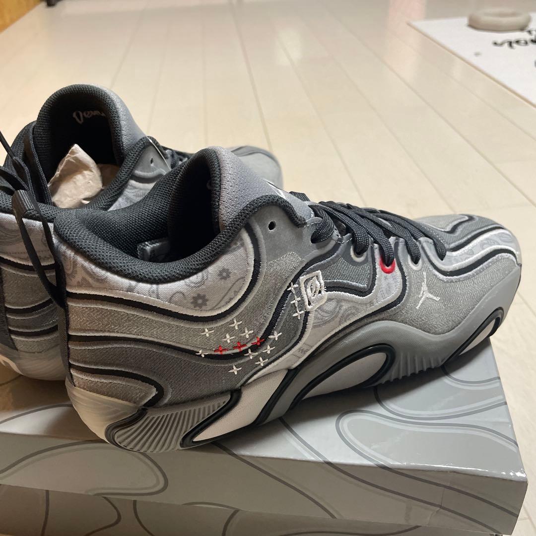 JORDAN 14 バスケットボールシューズ グレー/ブラック