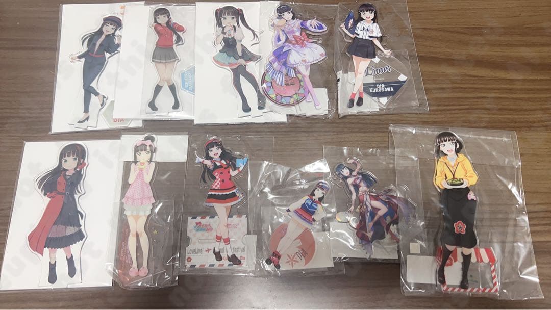 ラブライブサンシャイン　Aqours 黒澤ダイヤ　アクスタ　22点セット
