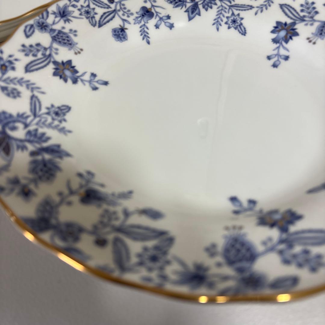 新品Noritake blue 深皿23cm 2枚 +C&S3客