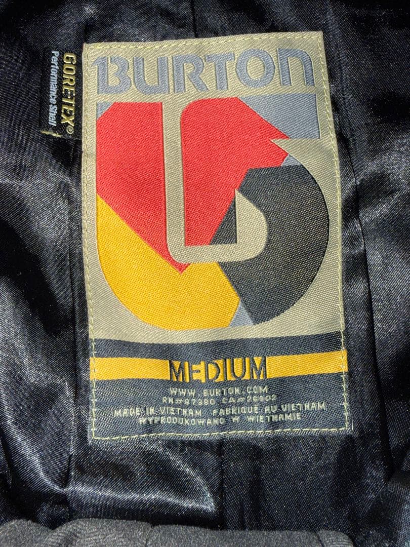 BURTON GORE-TEX スノーボード用ダメージデニムパンツ Mサイズ