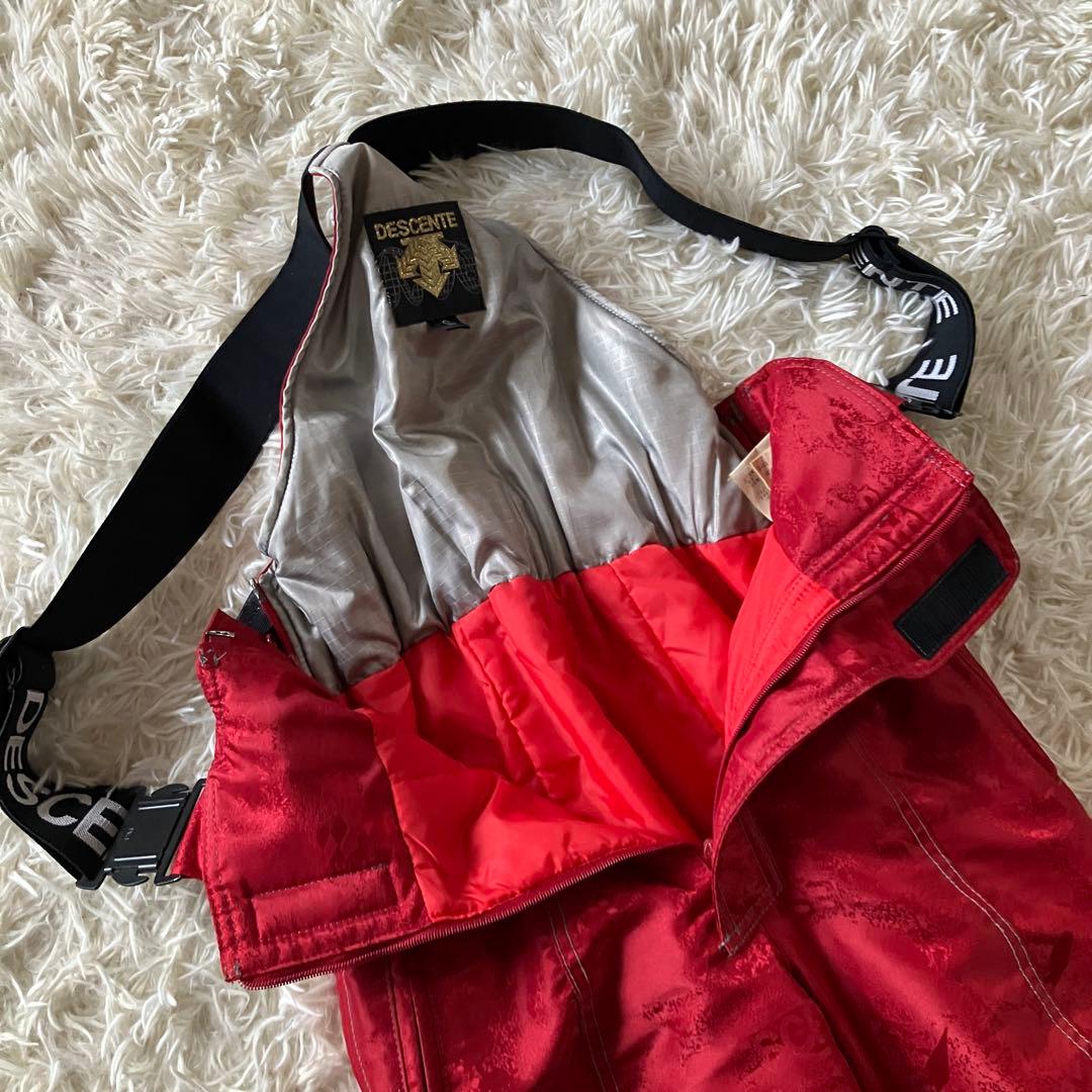 #3L✨DESCENTE✨スキーウェア 上下セット メンズS 90s レトロ