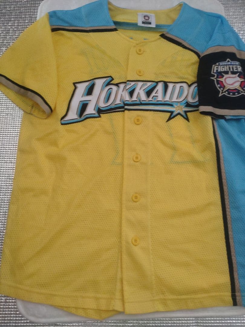 大谷翔平 2017ハッピーイエローレプリカユニフォーム サイズS