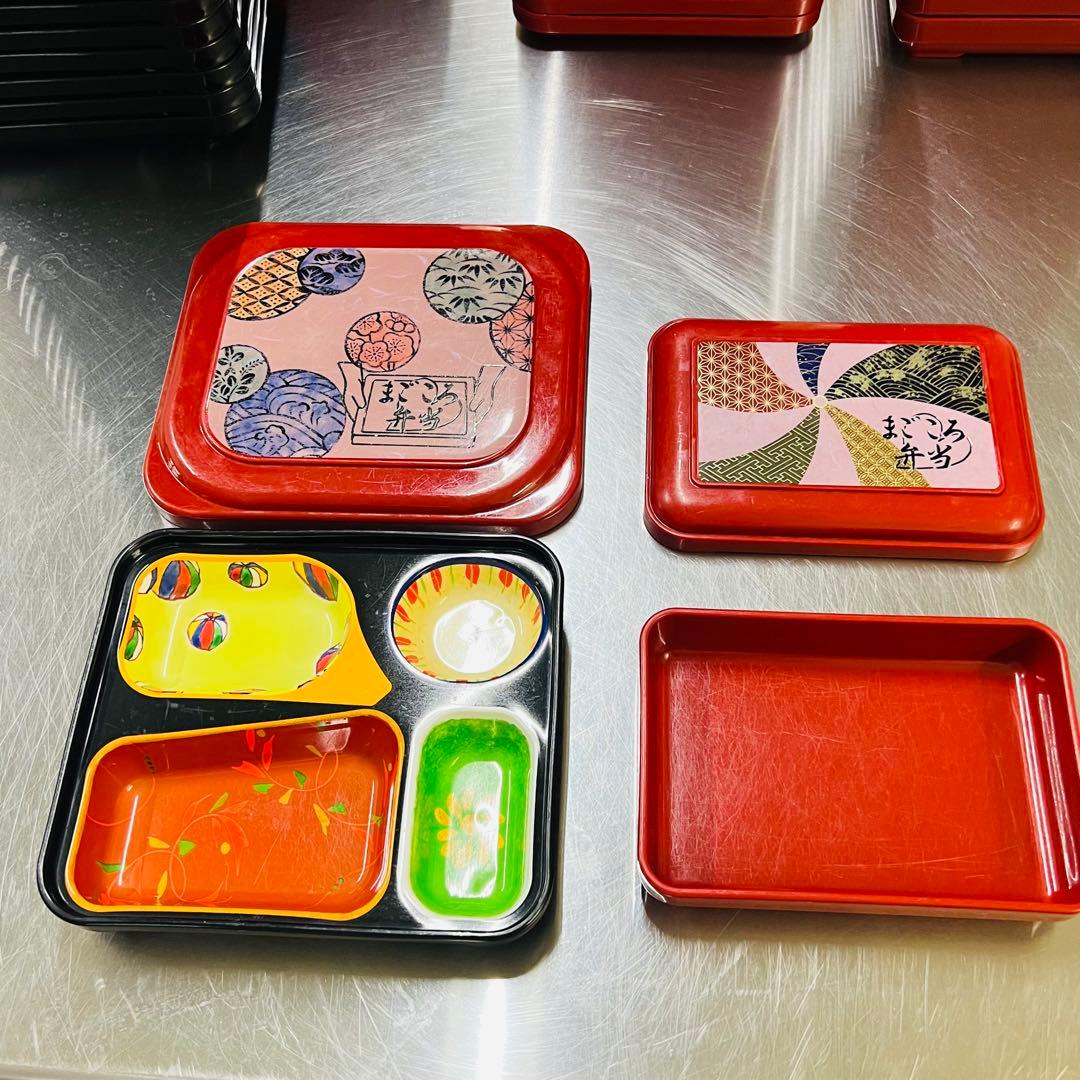 業務用　お弁当箱25個セット　まとめ売り　仕切り有り　仕出し　配達お弁当
