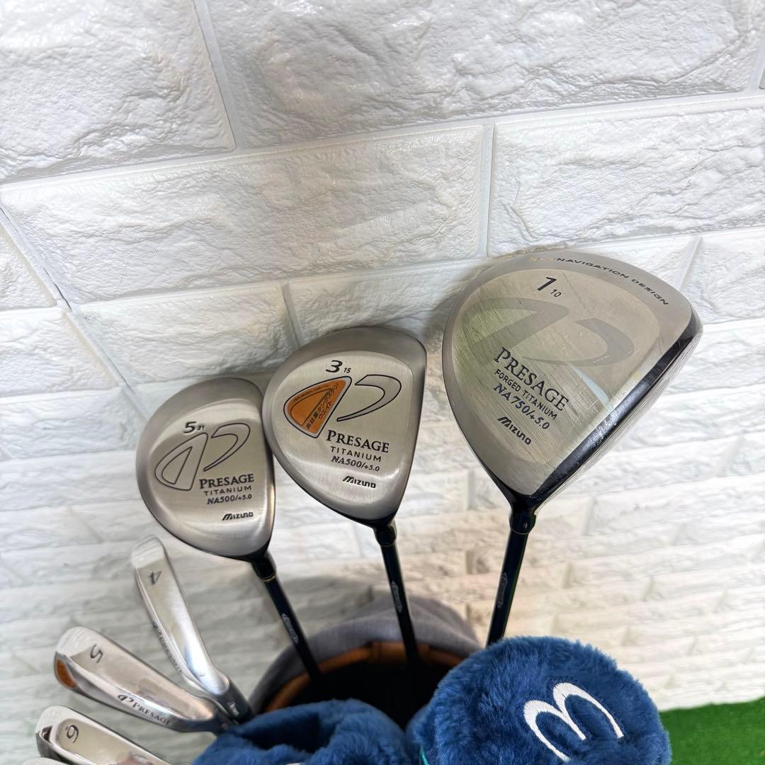 ゴルフセット　初心者応援　Mizuno フルセット　ラウンド仕様　メンズ　SR
