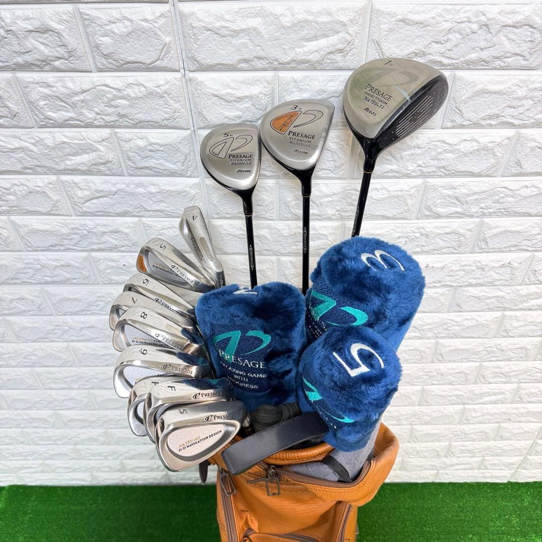 ゴルフセット　初心者応援　Mizuno フルセット　ラウンド仕様　メンズ　SR