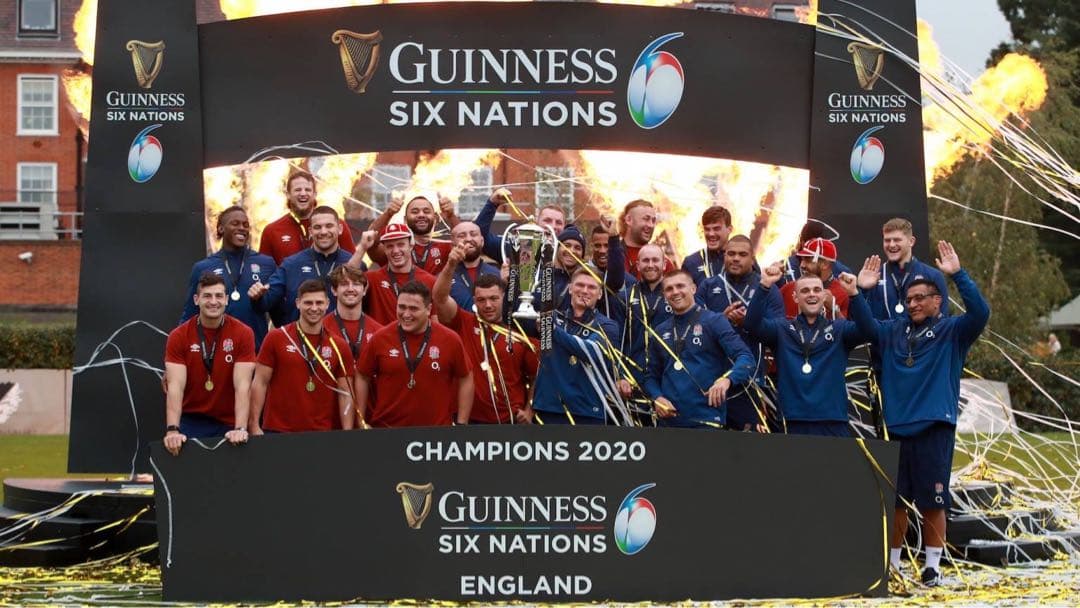 イングランド代表 2020オータムネーションズ選手30名 直筆サインジャージ