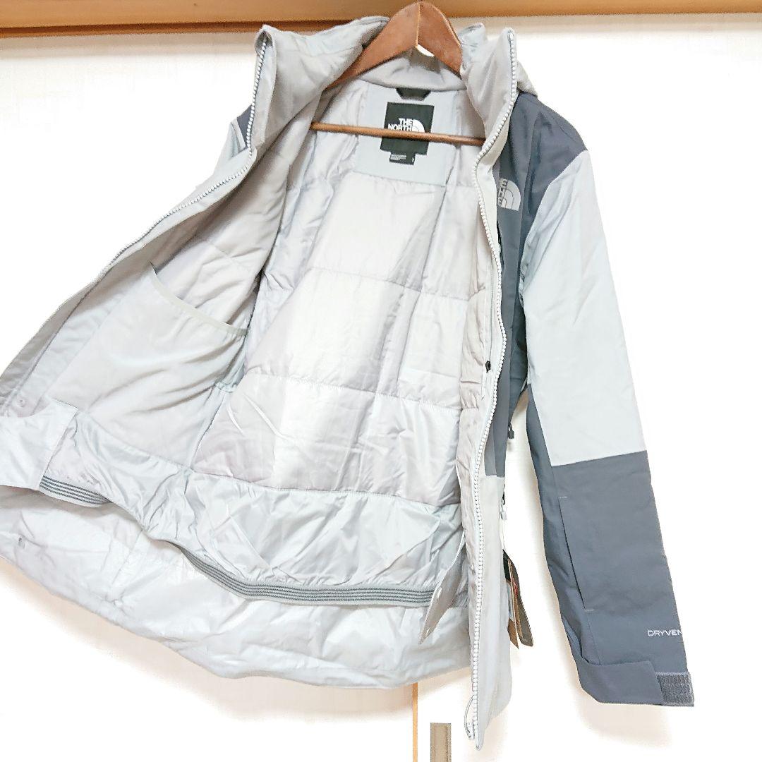 新品未使用THE NORTH FACEスキー、スノーボードジャケットウェアS灰色