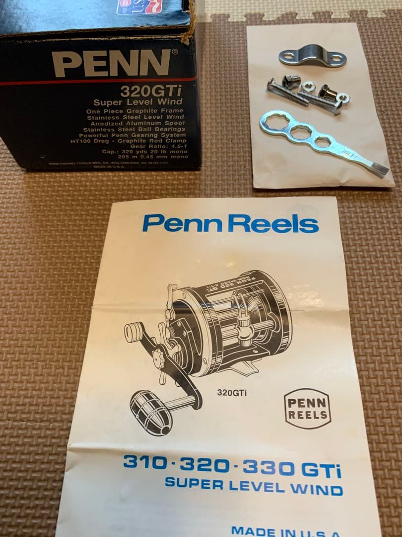 PENN 320GTI ハイスピード両軸リール