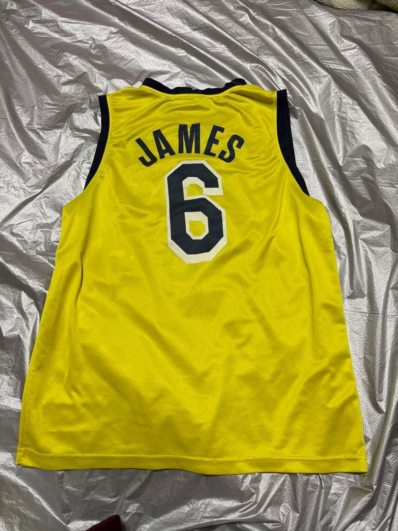 黒タグ 90s Nike Lakers レブロン オーセンティック ユニフォーム