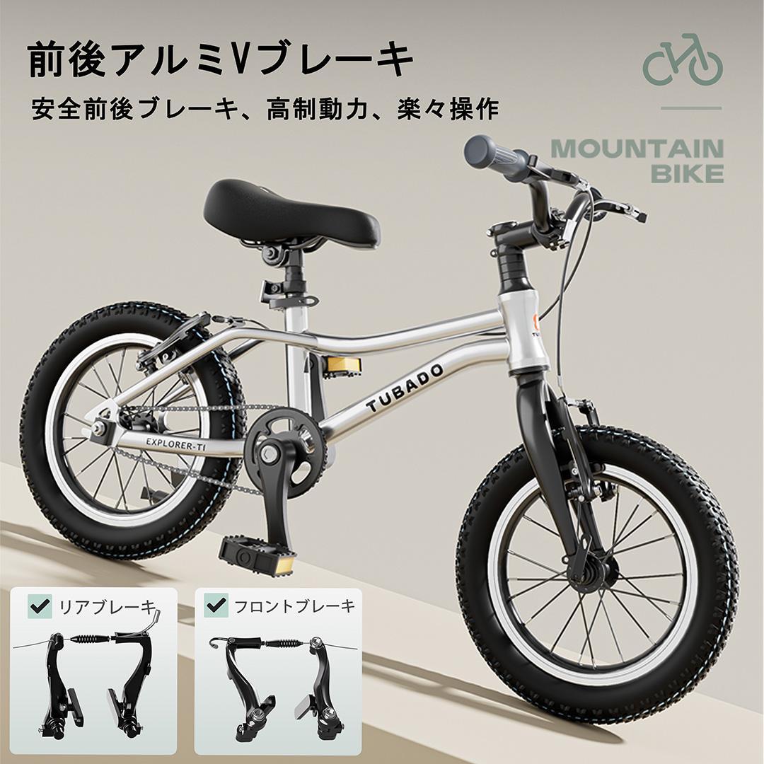 ACEXIS 子供自転車 14インチ 超軽量アルミ本体7.6kg Orange