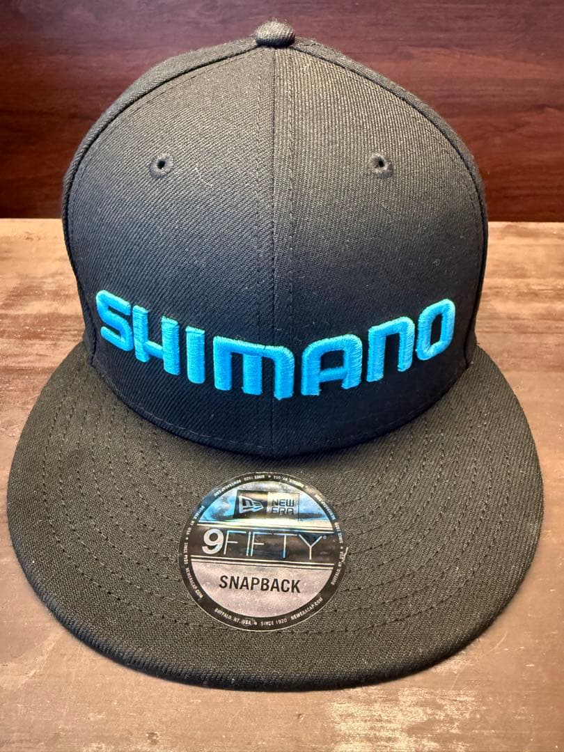 ニューエラ × シマノ SHIMANO キャップ 9FIFTY ブラック