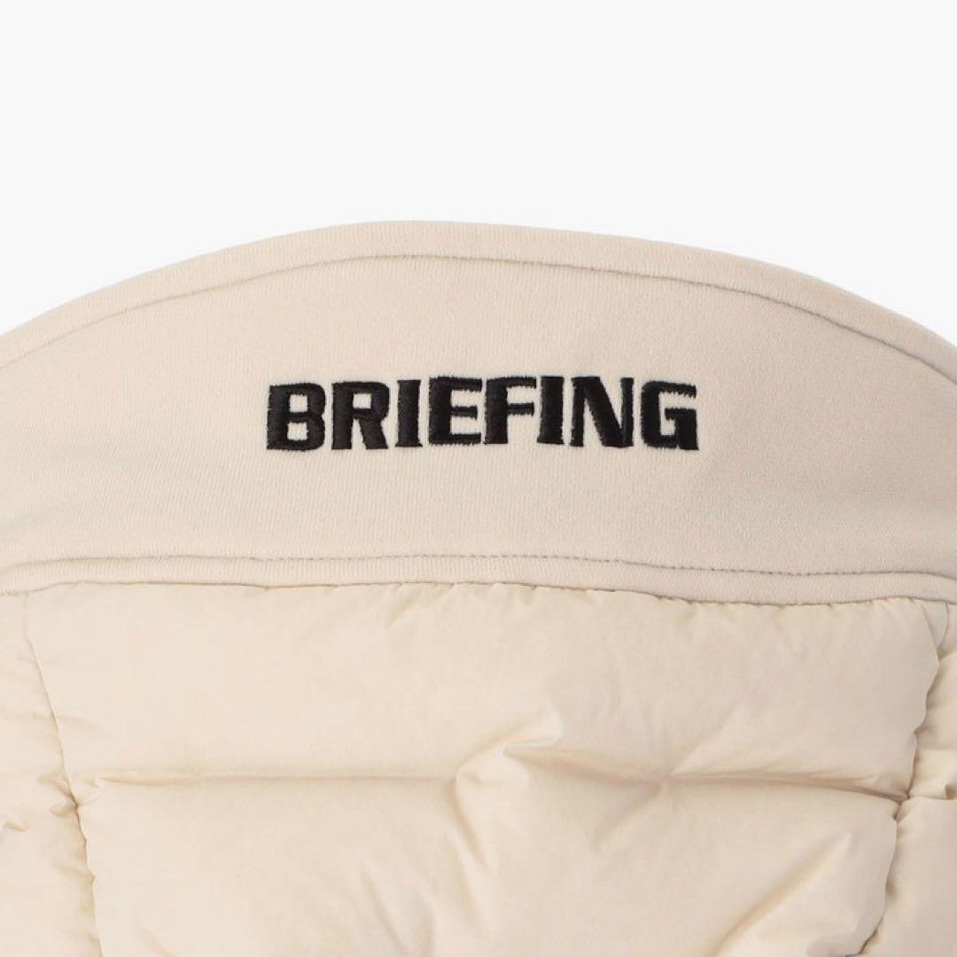 BRIEFING GOLF フード付きジャケット ベージュ