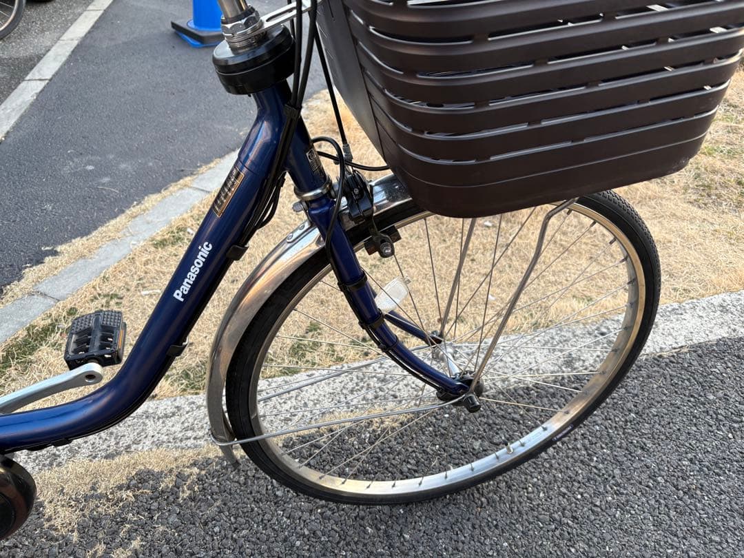 中古Panasonic電動アシスト自転車　16Ah 大阪　056