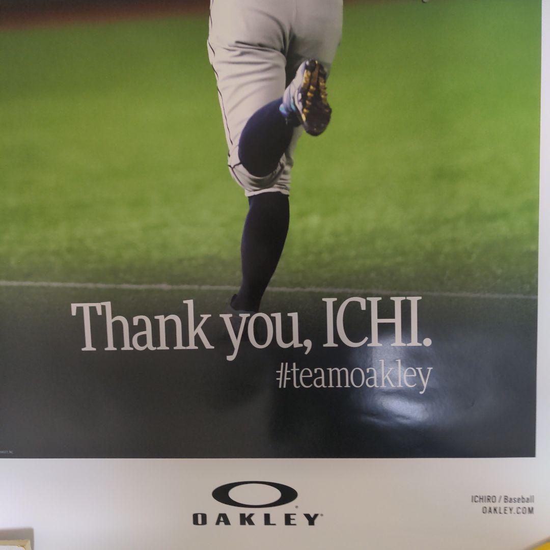 イチロー引退記念 非売品オークリーポスター