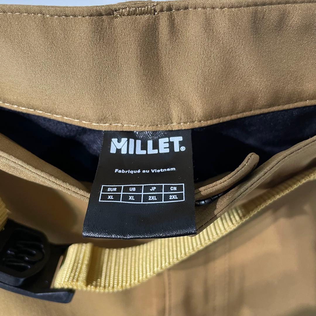 【美品】MILLET　ミレー　トレッキングパンツ　ブラック