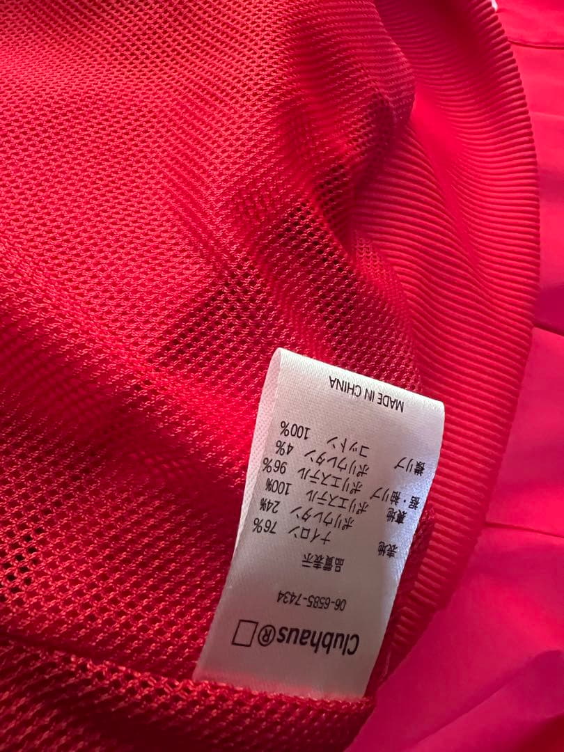 clubhaus クラブハウス　レッド　XL