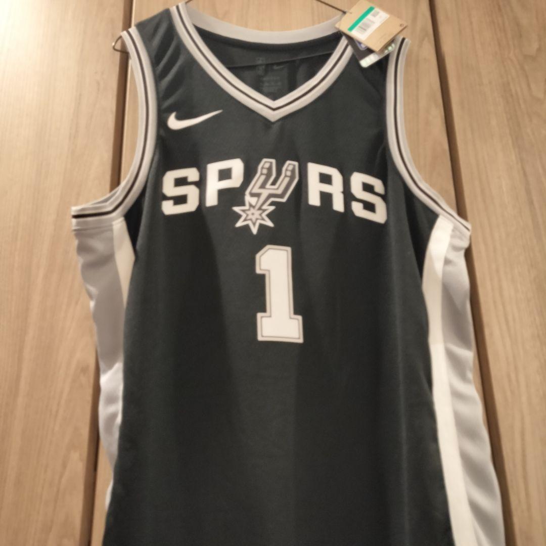 【鑑定済み】Spurs ウェンバンヤマ オーセンティックユニフォーム　サイン入