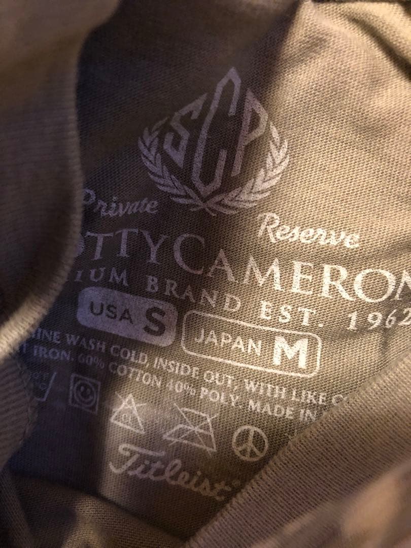 新品　スコッティキャメロン　サークルT Tシャツ