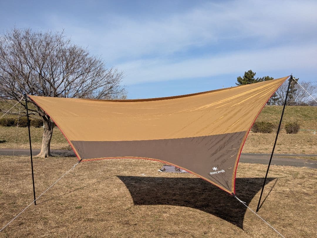 スノーピーク　エントリーパックTT　ヘキサL　タープ　peak