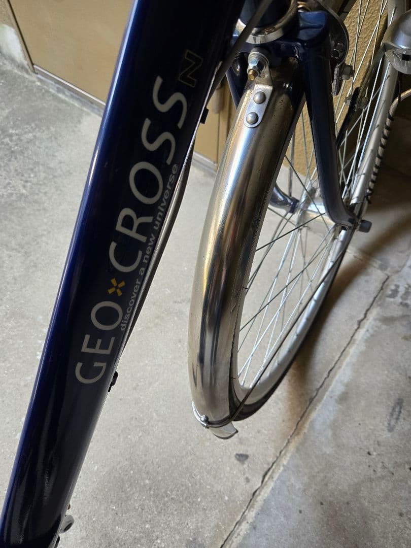 直接お渡しGEO-CROSS N276シティサイクル27インチ 新品サドル付
