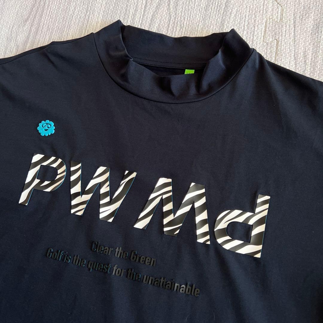 PW CIRCULUS メッシュポケットモック Tシャツ ブラック 黒 半袖