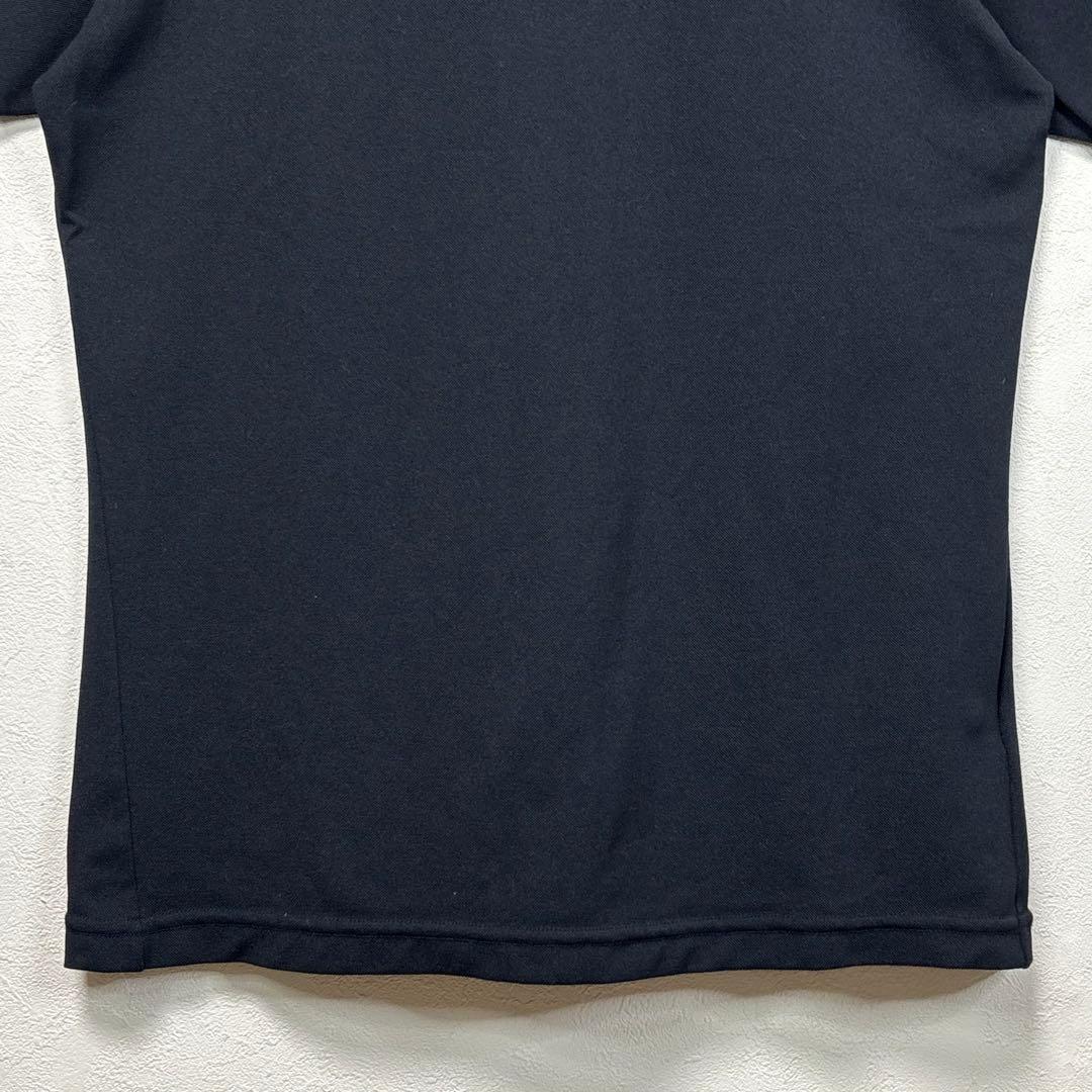 デサント ゴルフ ポロ シャツ ブラック tシャツ トップス カットソー 半袖