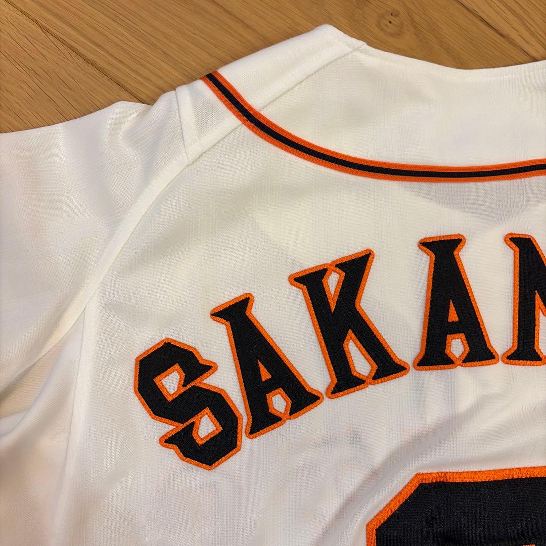 adidas GIANTS ユニフォーム 6 坂本 レプリカユニホーム S