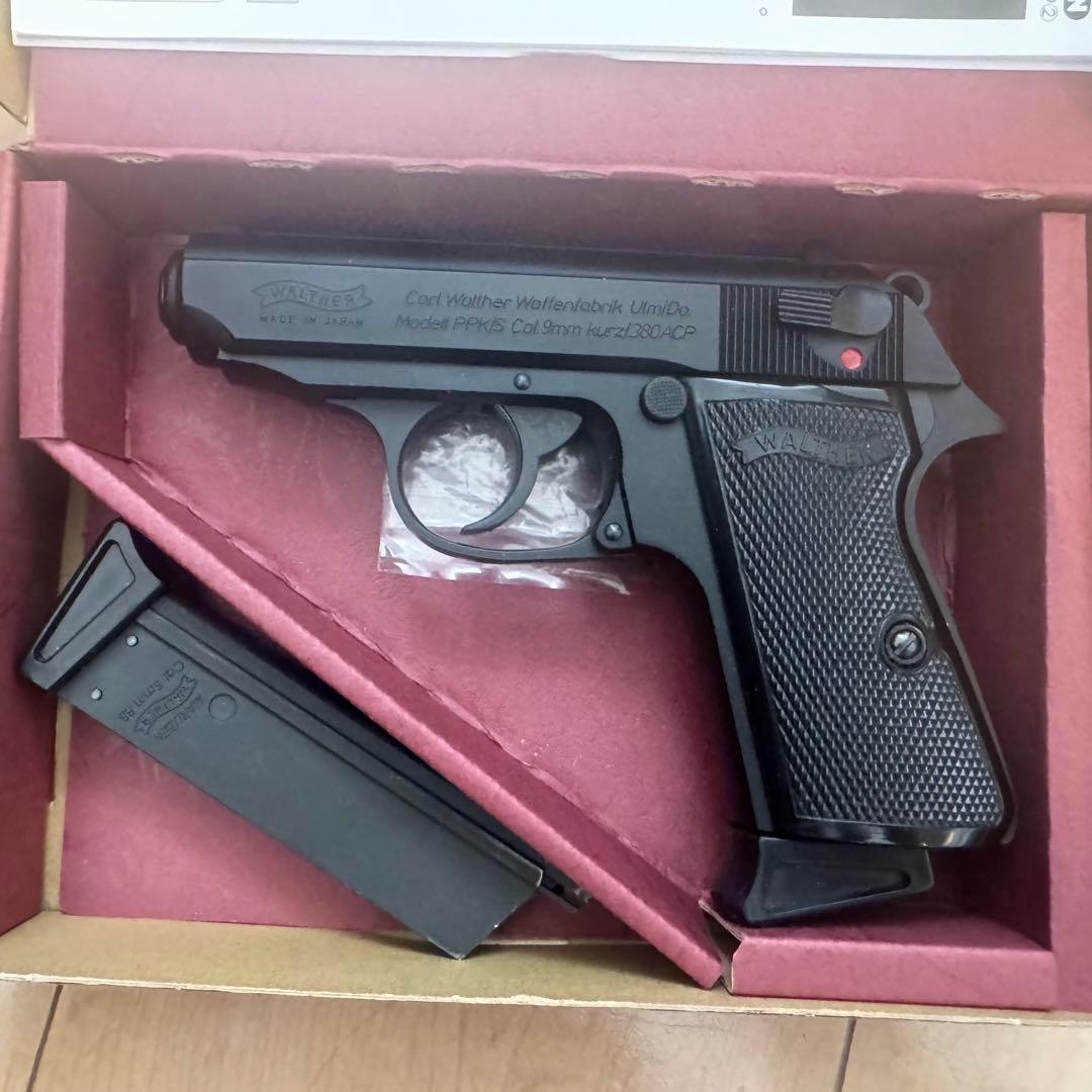 マルゼン ワルサー ニューPPK/S ブラックガスブローバック 中古