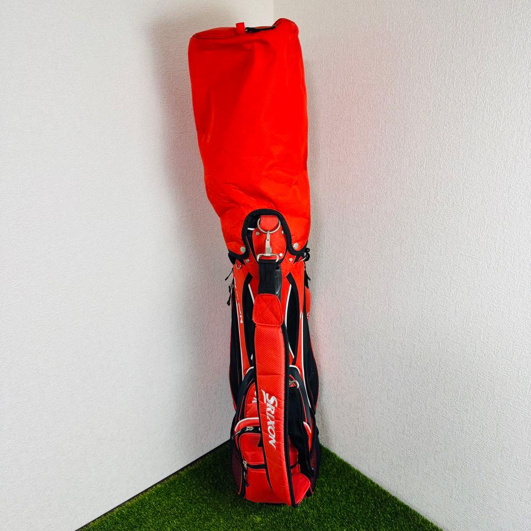 【軽量型】スリクソン SRIXON キャディバッグ 赤