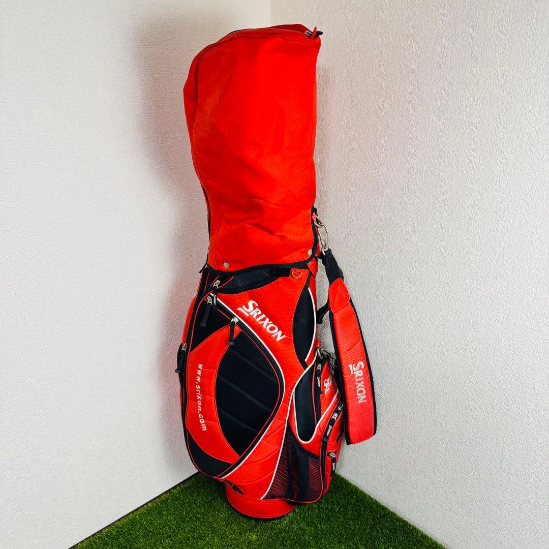 【軽量型】スリクソン SRIXON キャディバッグ 赤