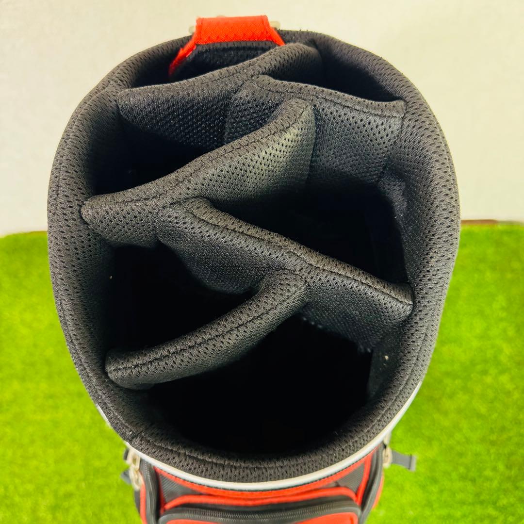 【軽量型】スリクソン SRIXON キャディバッグ 赤