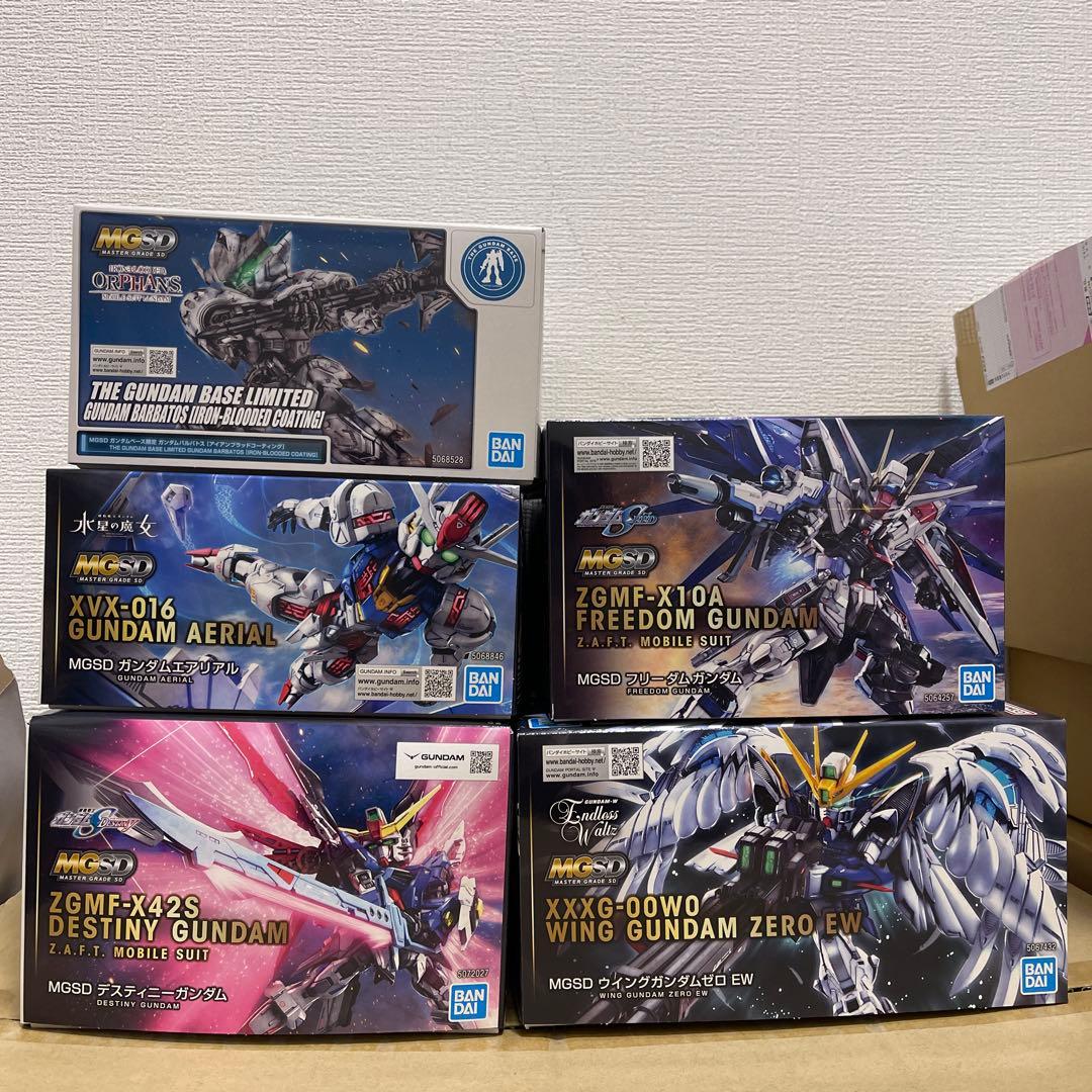 MGSD ガンプラ セット 5種