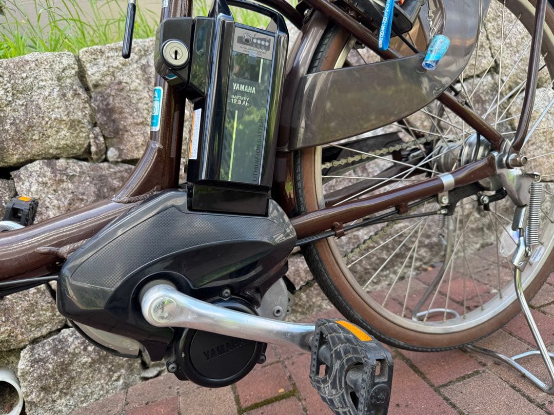 奈良発 24インチ形 ヤマハ PAS ナチュラ 電動アシスト自転車 12.3Ah