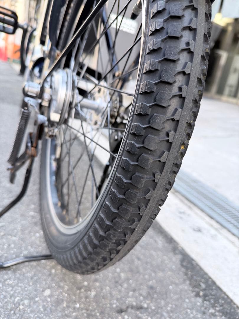 大阪府　パナソニック　電動アシスト自転車 シティタイプ 黒 20インチ