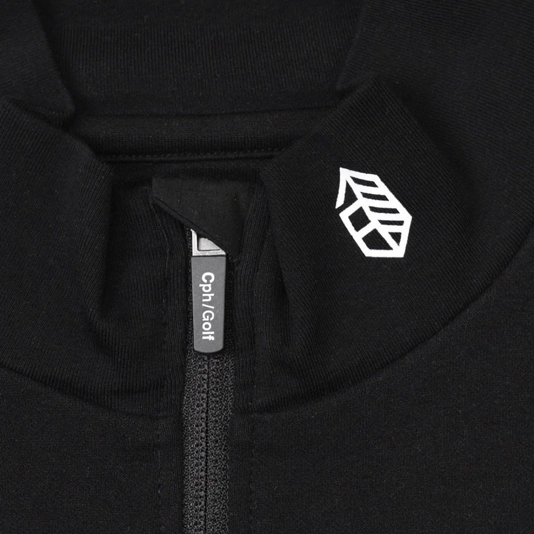 Cph/Golf × JONES LS MOCK NECK TEE ブラック