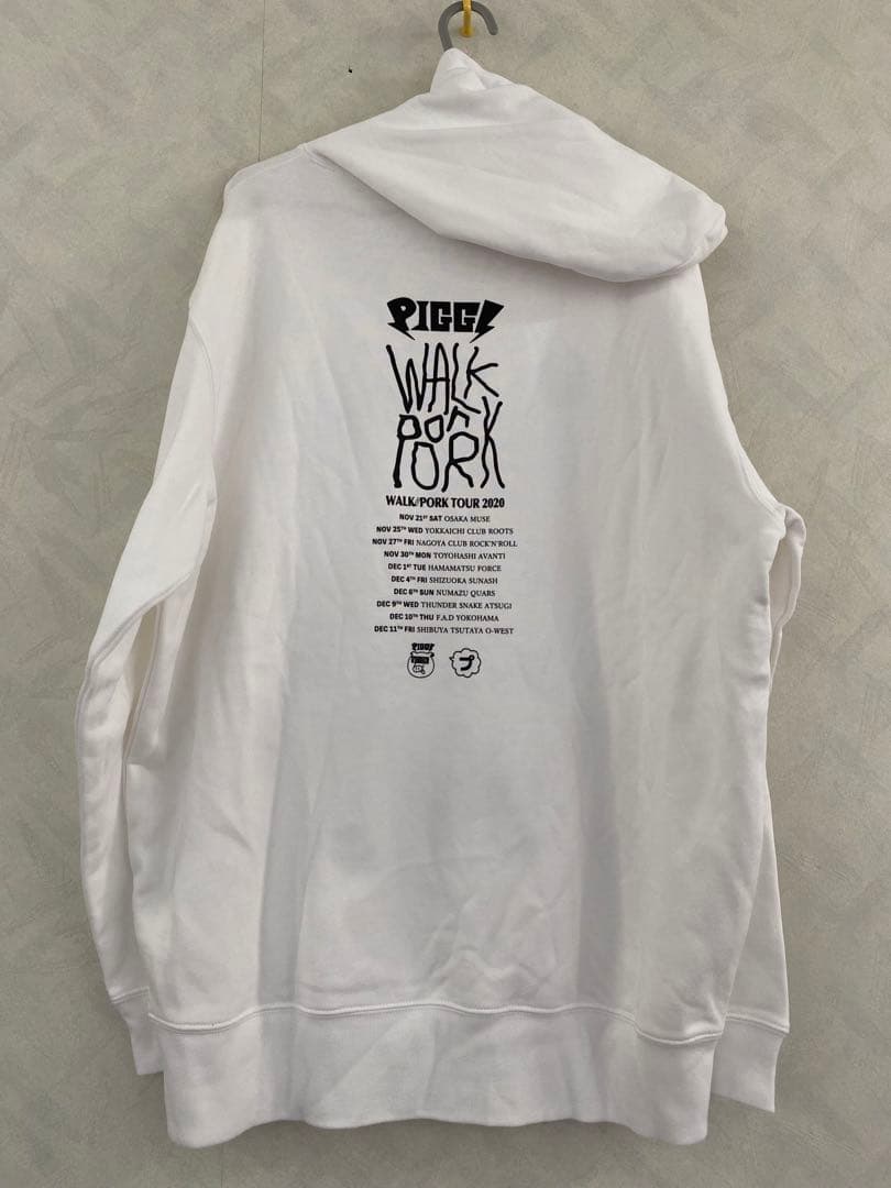 PIGGS WoP HOODIE 2 XL PORK or WALK パーカー