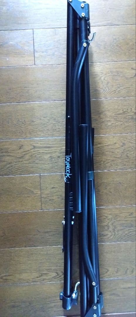 Toymock トイモック ハンモック 収納バッグ付き 自立 ブラック