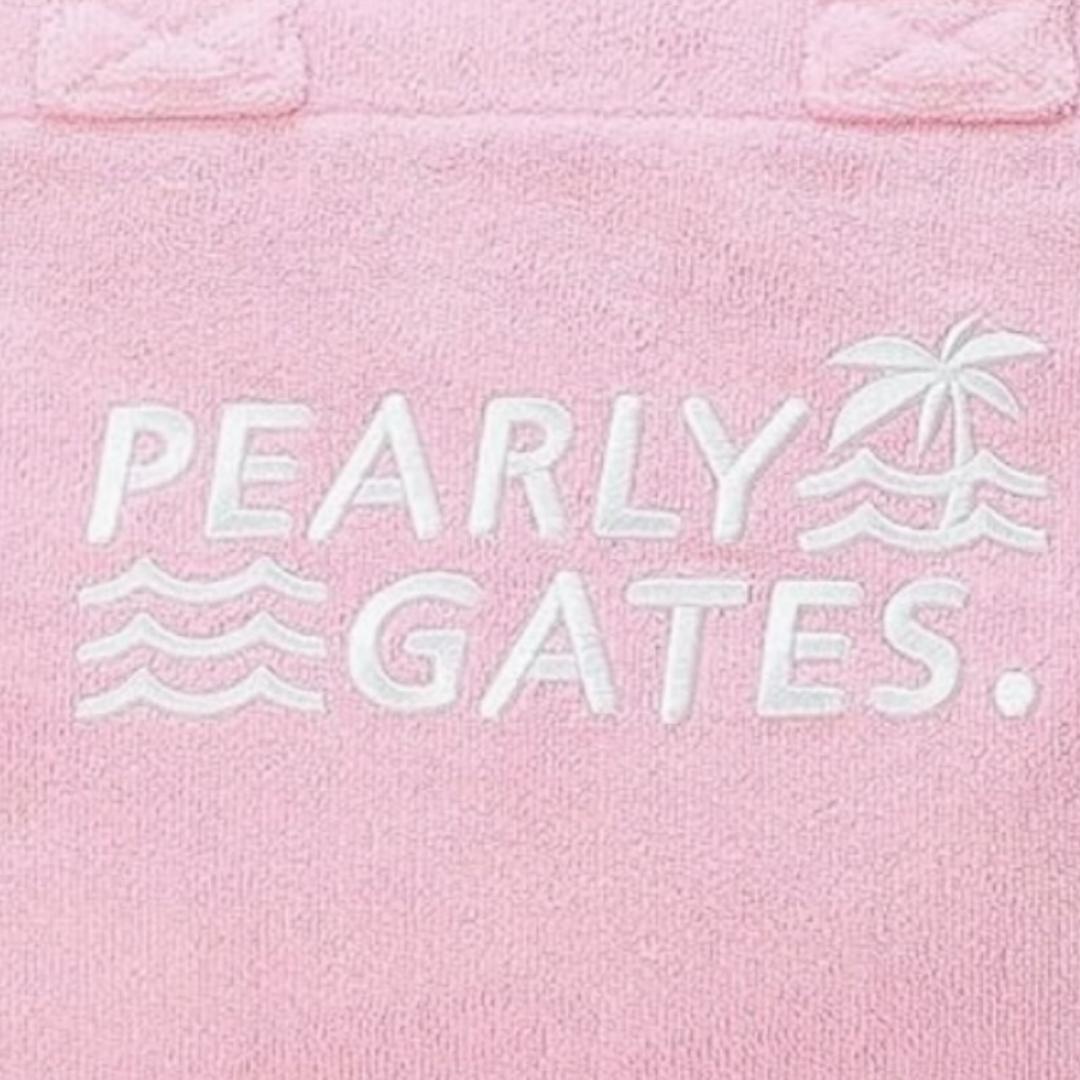 s*a様 新品 定価3万 パーリーゲイツ パイル生地 大容量 ロッカーバッグ ロ