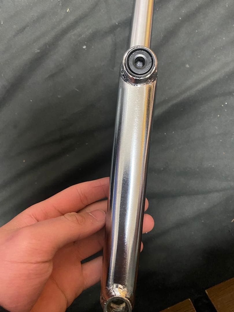 BMXクランク 170 メッキ