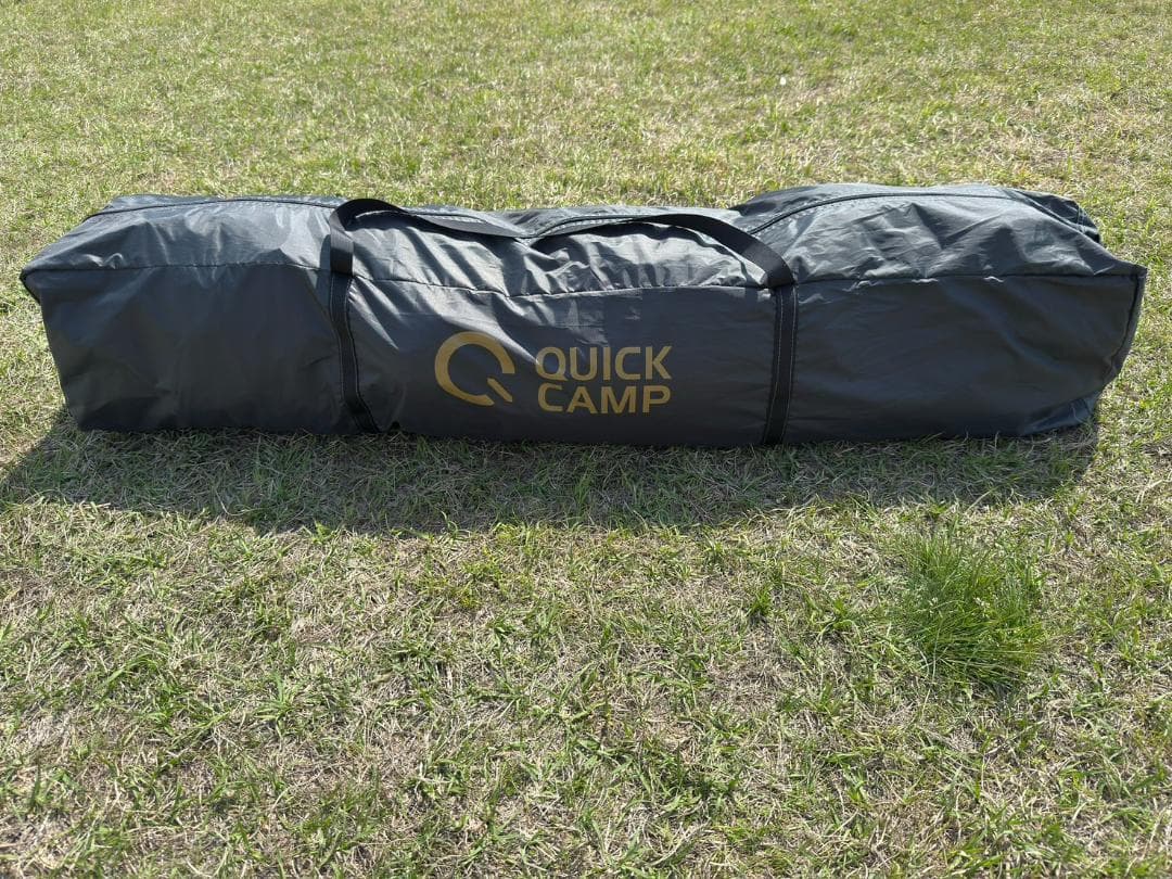 1回のみ使用★QUICKCAMPワイドスクリーンタープ／シェルター 4×2.8m