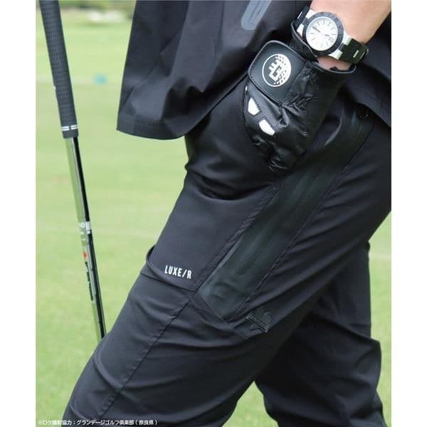 LUXE/R GOLF ストレッチ布帛パンツ 45855BKXL③
