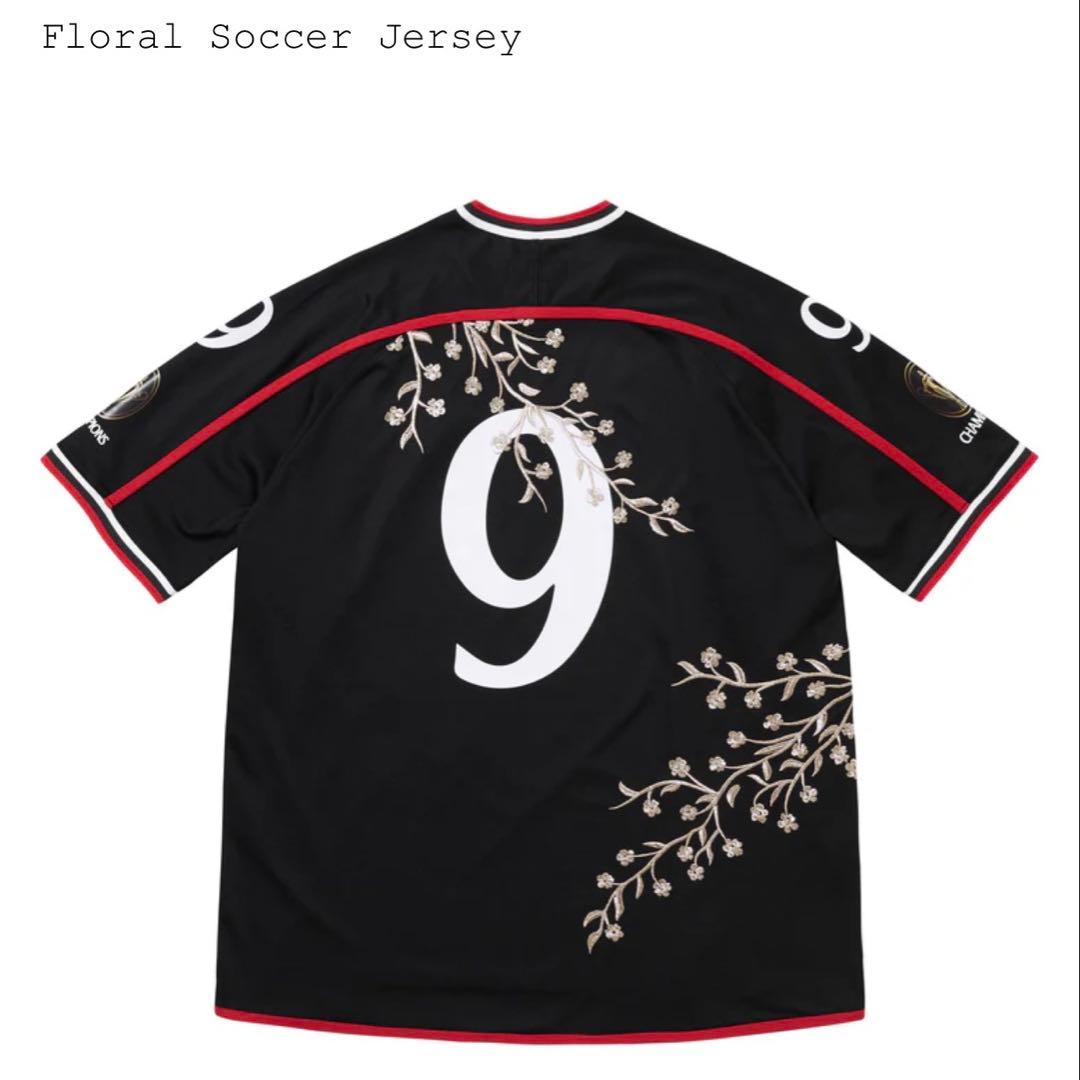 【新品】Supreme floral Soccer Jersey