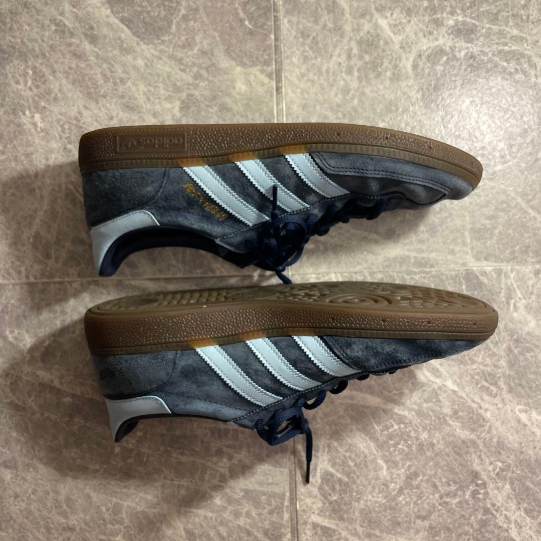 adidas HANDBALL SPEZIAL 紺×水色　サンバ