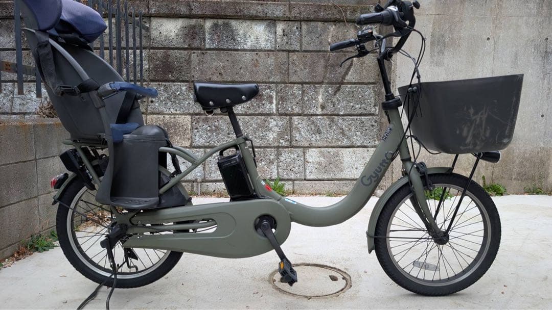 Panasonic 電動自転車 ギュットクルーム　チャイルドシート付2021購入