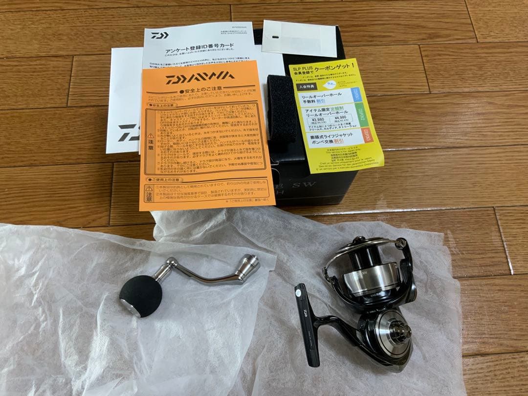 新品未使用　ダイワ セルテート SW 5000-XH（ハンドル1ミリ以下微ガタ）