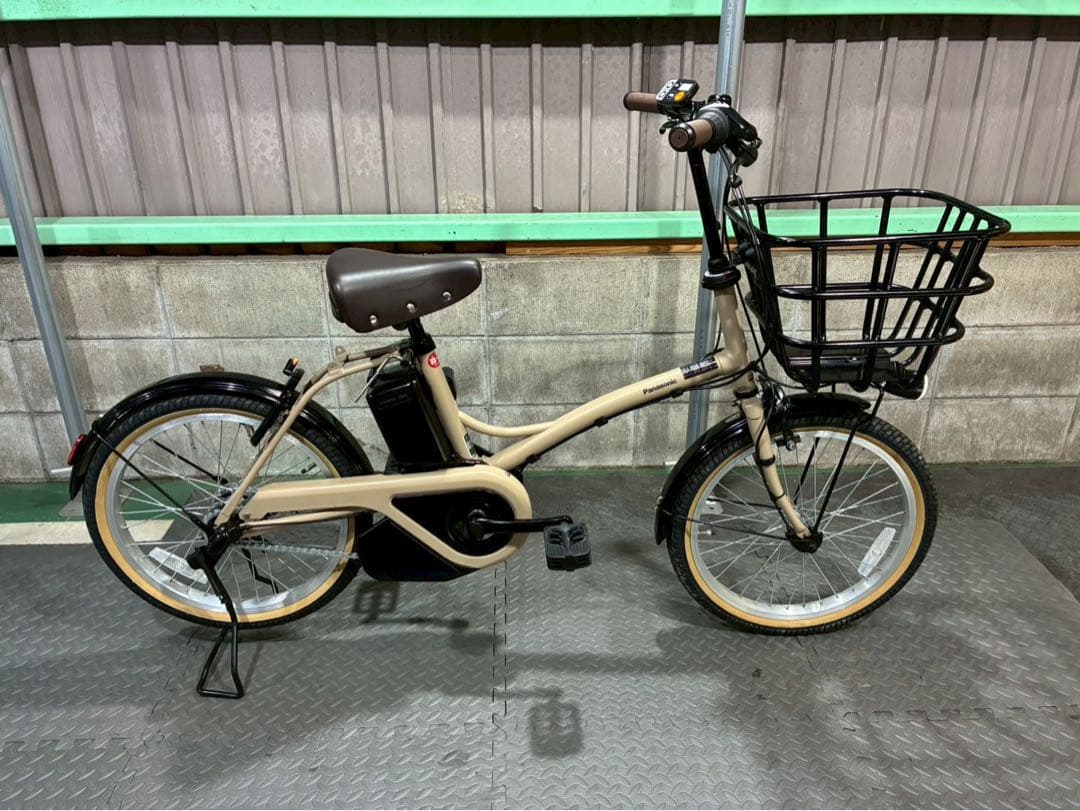 №8614 電動自転車　パナソニック　グリッター 20インチ ✨新古車　美品✨