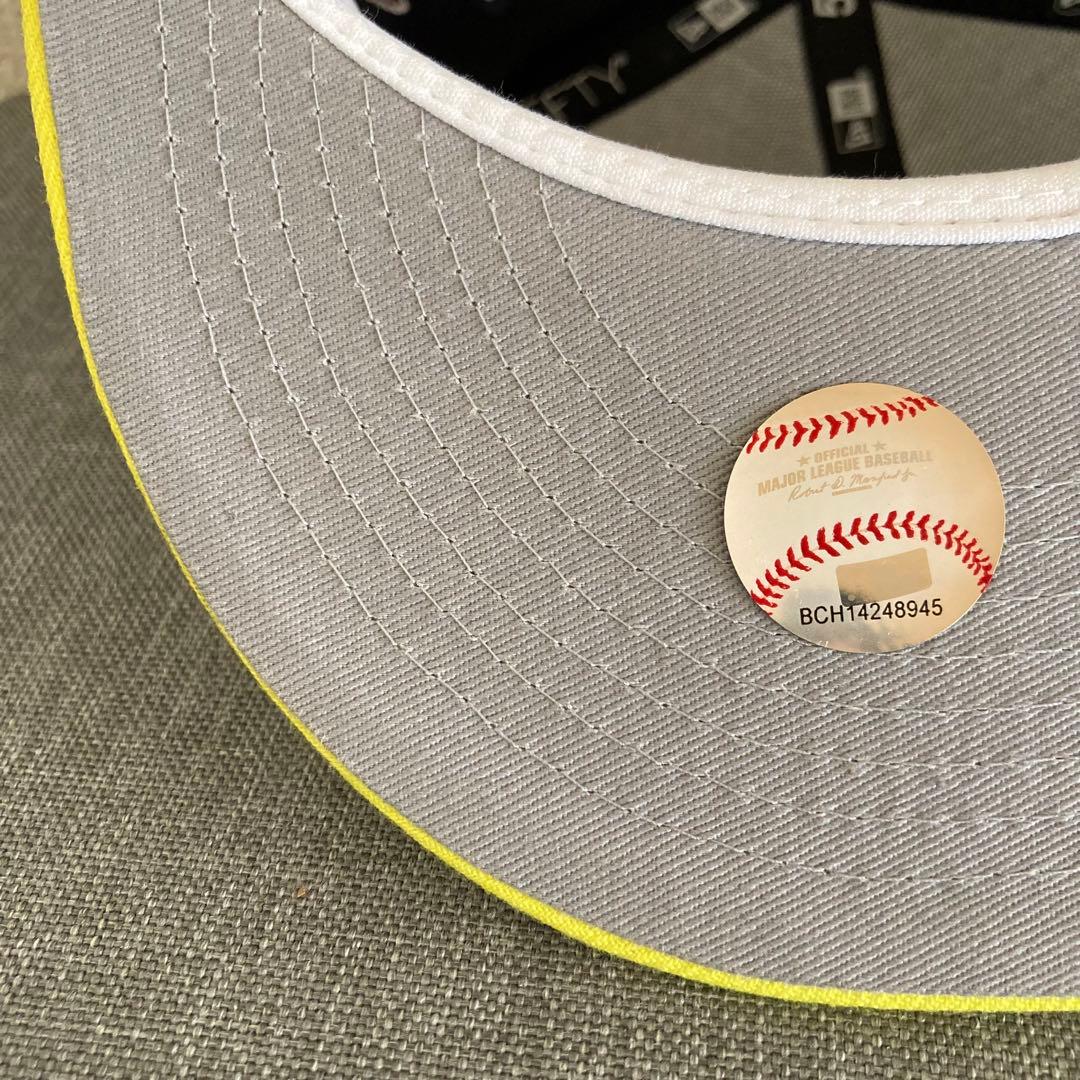 【海外限定】ニューエラ 59FIFTY オークランドアスレチックス ネイビー