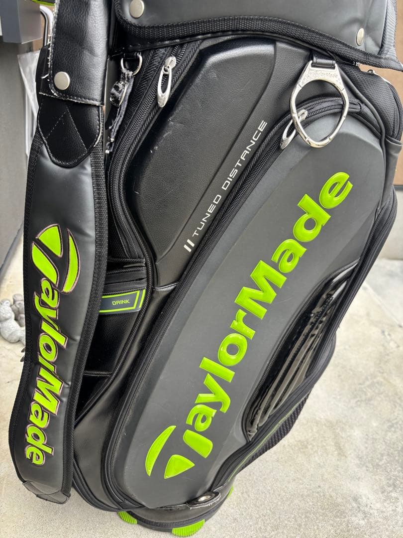 TaylorMade キャディバッグ ブラック/グリーン