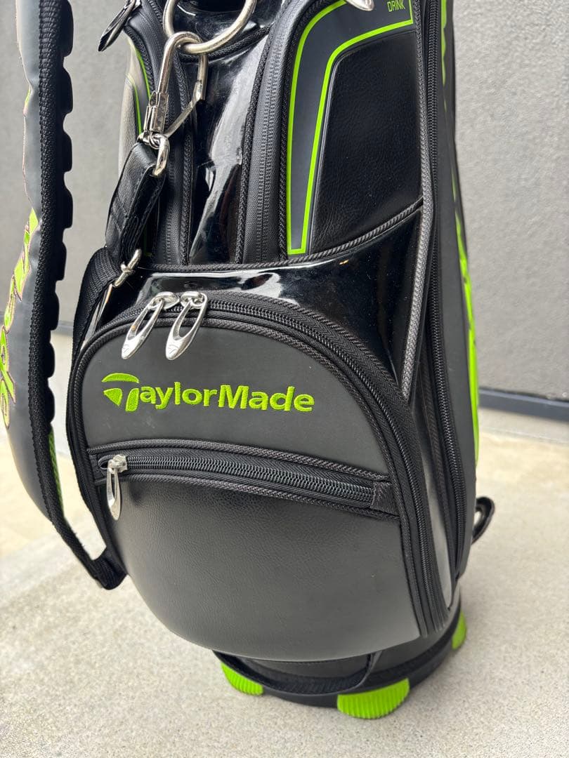 TaylorMade キャディバッグ ブラック/グリーン